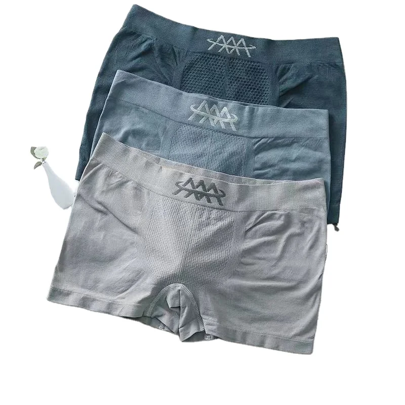 

New mid waist junior underwear men's boxers comfortable and breathable men's underwear