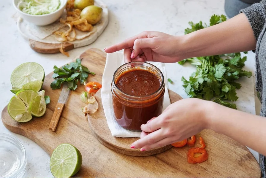 Chipotle mayo in bowl