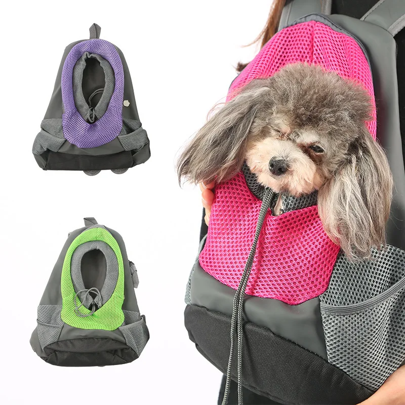 

Fyzlcion Comfortable Breathable Portable Double Shoulder Pet Dog Carrier Bag for Dogs Cats Travelling Outdoor