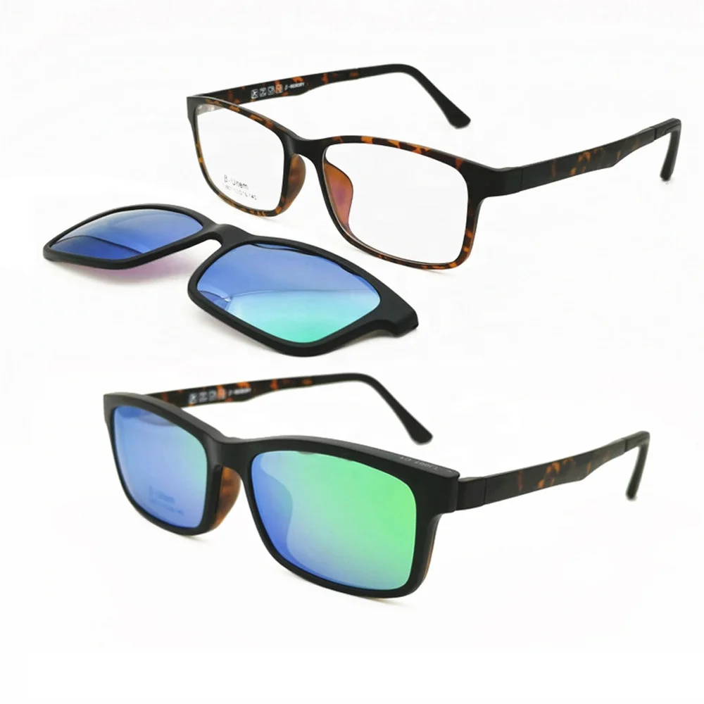 007 Di Memoria Flessibile Ultem Alla Moda Optical Occhiali Da Vista Frames Di Forma Quadrata Con La Clip Magnetica Polarizzati Lente Occhiali Da Sole 007 Di Memoria Flessibile Ultem Alla Moda Optical Occhiali Da Vista Frames Di Forma Quadrata Con La Clip Magnetica Polarizzati Lente Occhiali Da Sole