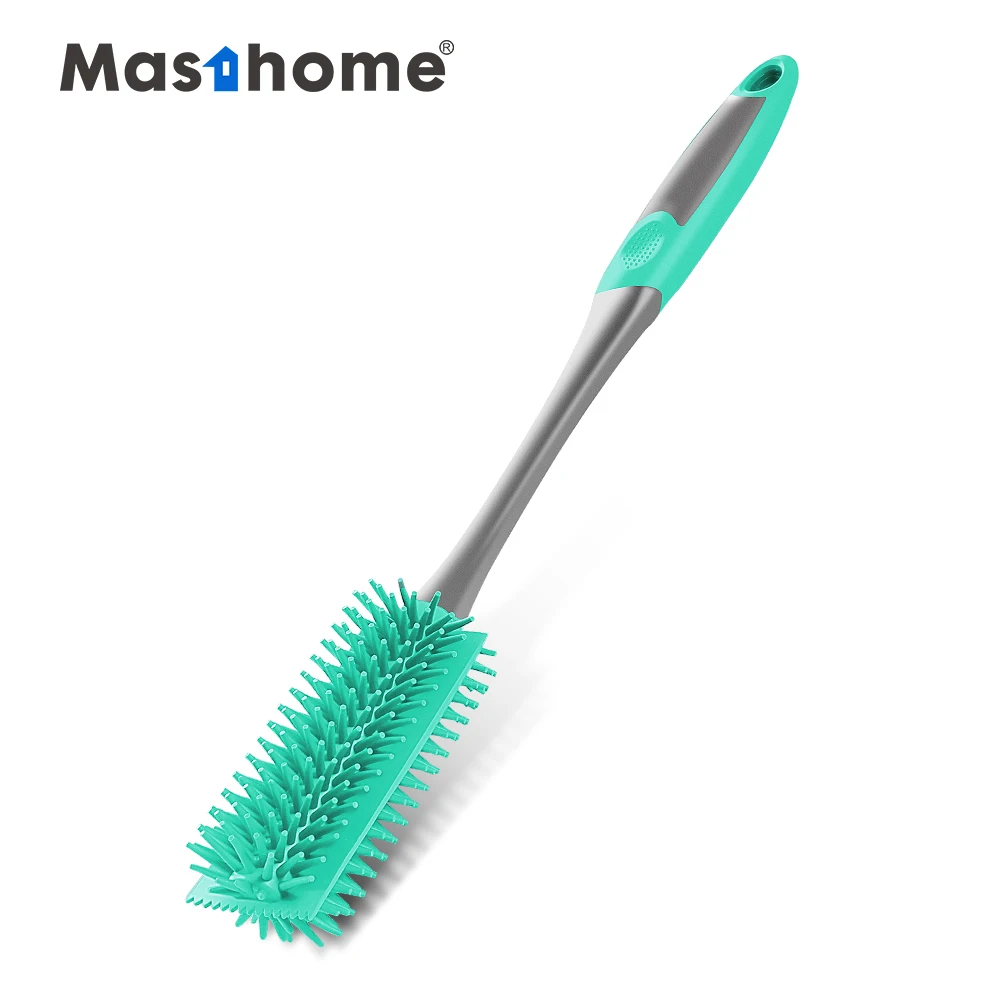 

Masthome safe silicone Long handled baby cup bottle cleaning mini TRP brush
