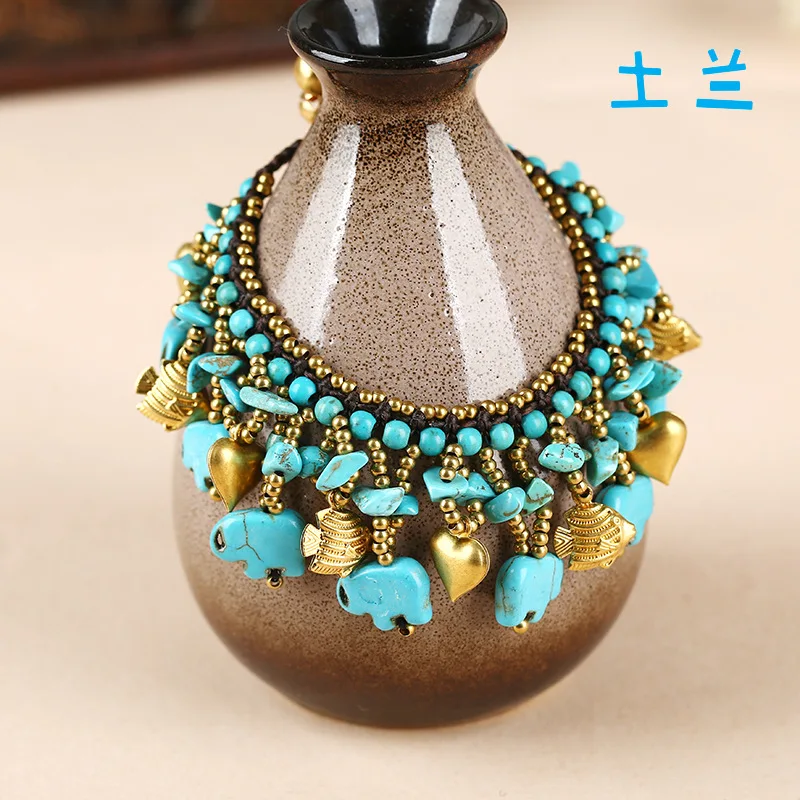 

MC0193 Fashion Bohemian style bracelets Elephant charm bracelet jewelry wholesale