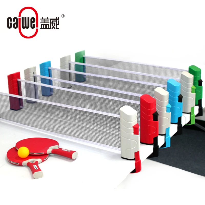 
Indoor extendable and customized color and packing for table tennis set with racket and net and ball 