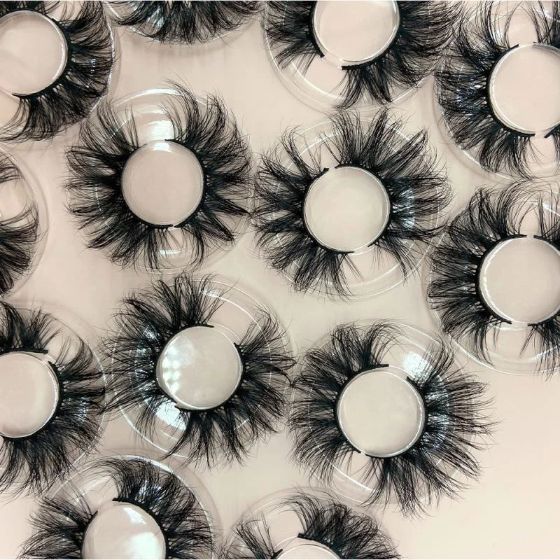 

100% Mink Eyelashes 30 Mm Eyelashes Dramatic Lashwholesale Vendor