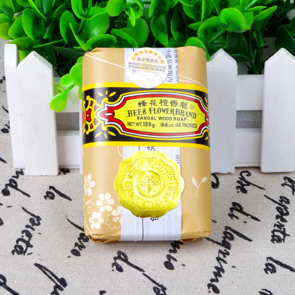 
Chinese Classic Toilet Soap Cheap Bee Flower Natural Soaps 