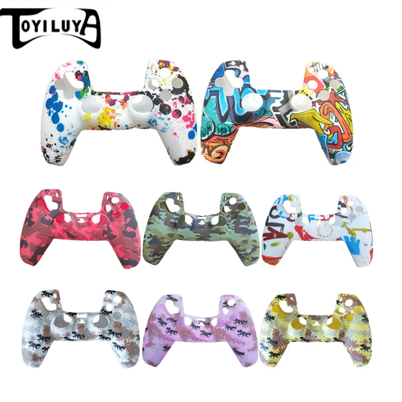

TOYILUYA Protective skin capa de silicone case controle cover joystick funda mando ps5 accessories for sony ps5 play station 5
