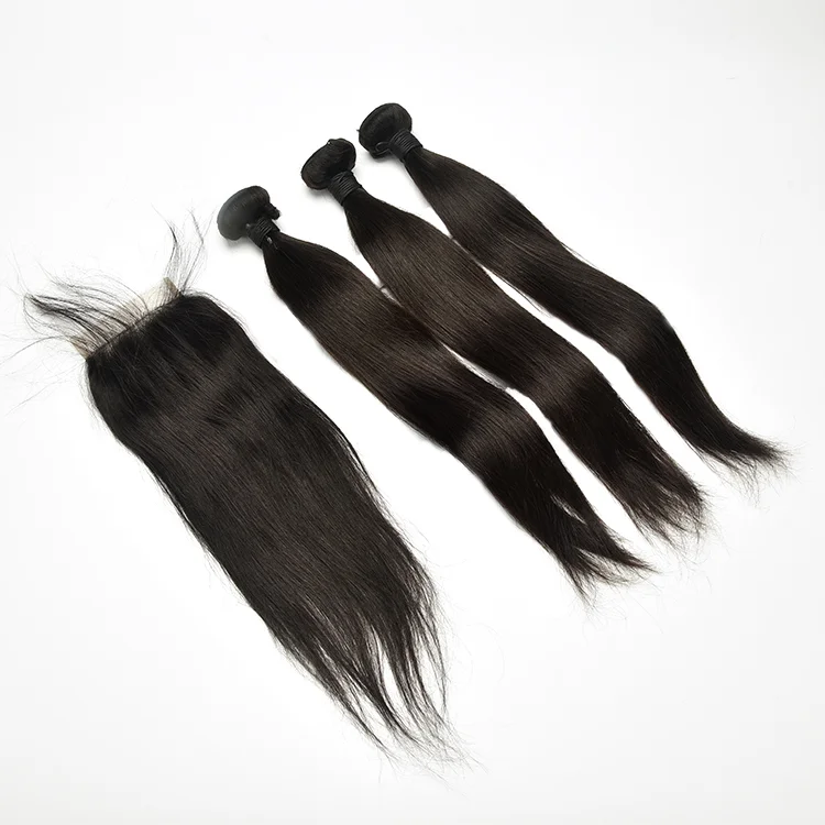 

preplucked brazilian raw cambodian hair Full cuticle Aligned hair Wholesale Natural 10A Grade virgin human hair bundle