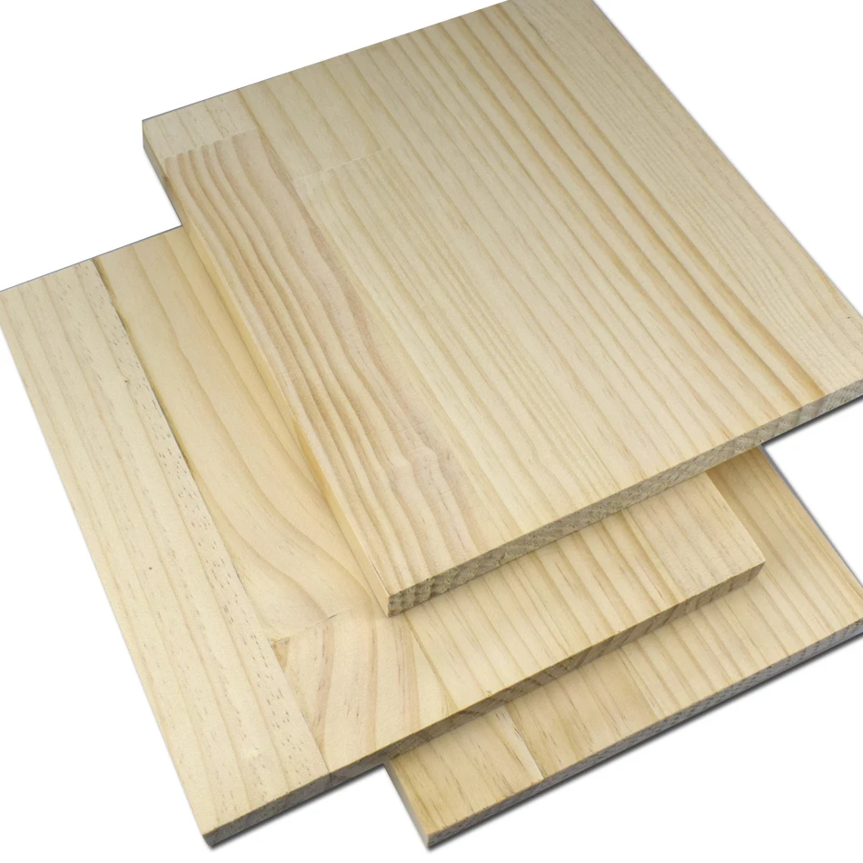 The Best China Manufacturer Solid Wood Board Pine Edge Glued Panels