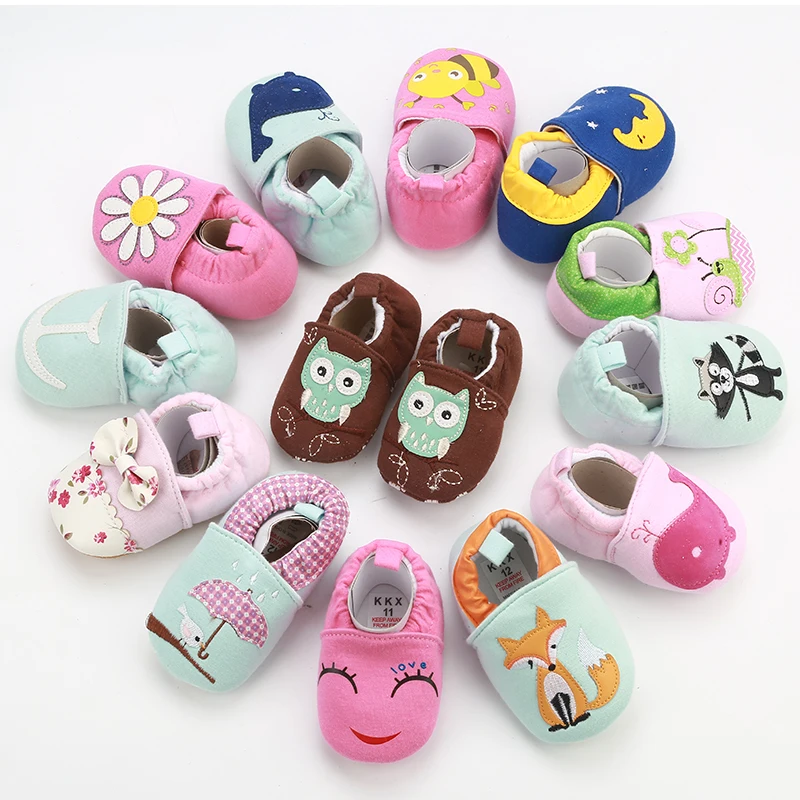 

[simfamily]Kid Girls Boy First Walkers Soft Infant Toddler Shoes Cute Flower Soles Crib Shoes Footwear for Newborns baby shoes