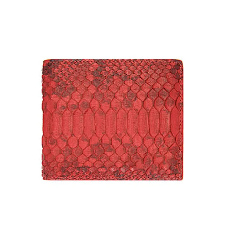 

Custom Premium Real Snake Skin Genuine Leather Wallet For Women Designer Luxury Wallets Men Manufacturer