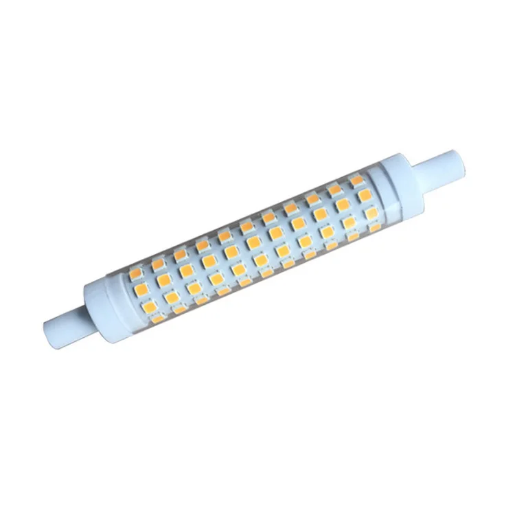 

ceramic shell 15*118mm 10W 220V-240V r7s dimmable floodlight R7S Dimming LED Bulb Light