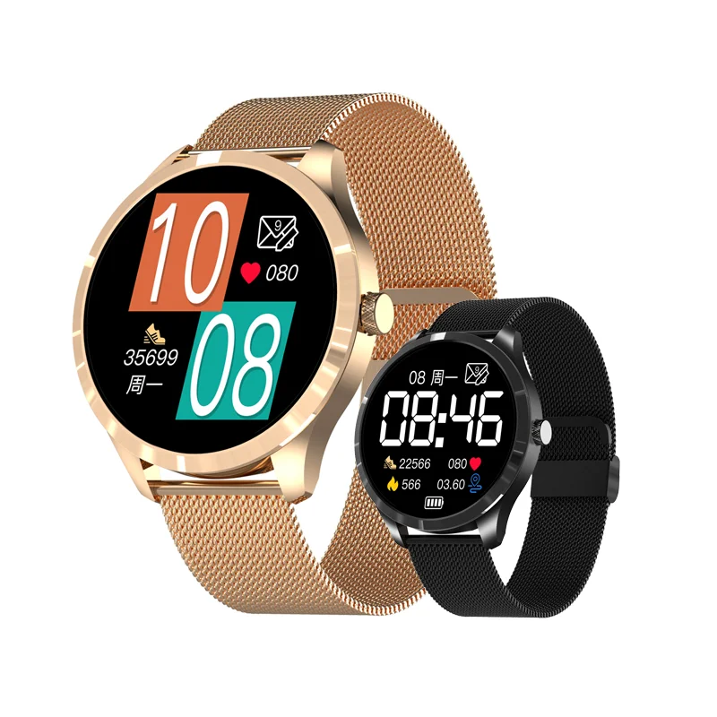 

wholesale Q9 smartwatch with sleep tracking golden ladies smart watch Q9L