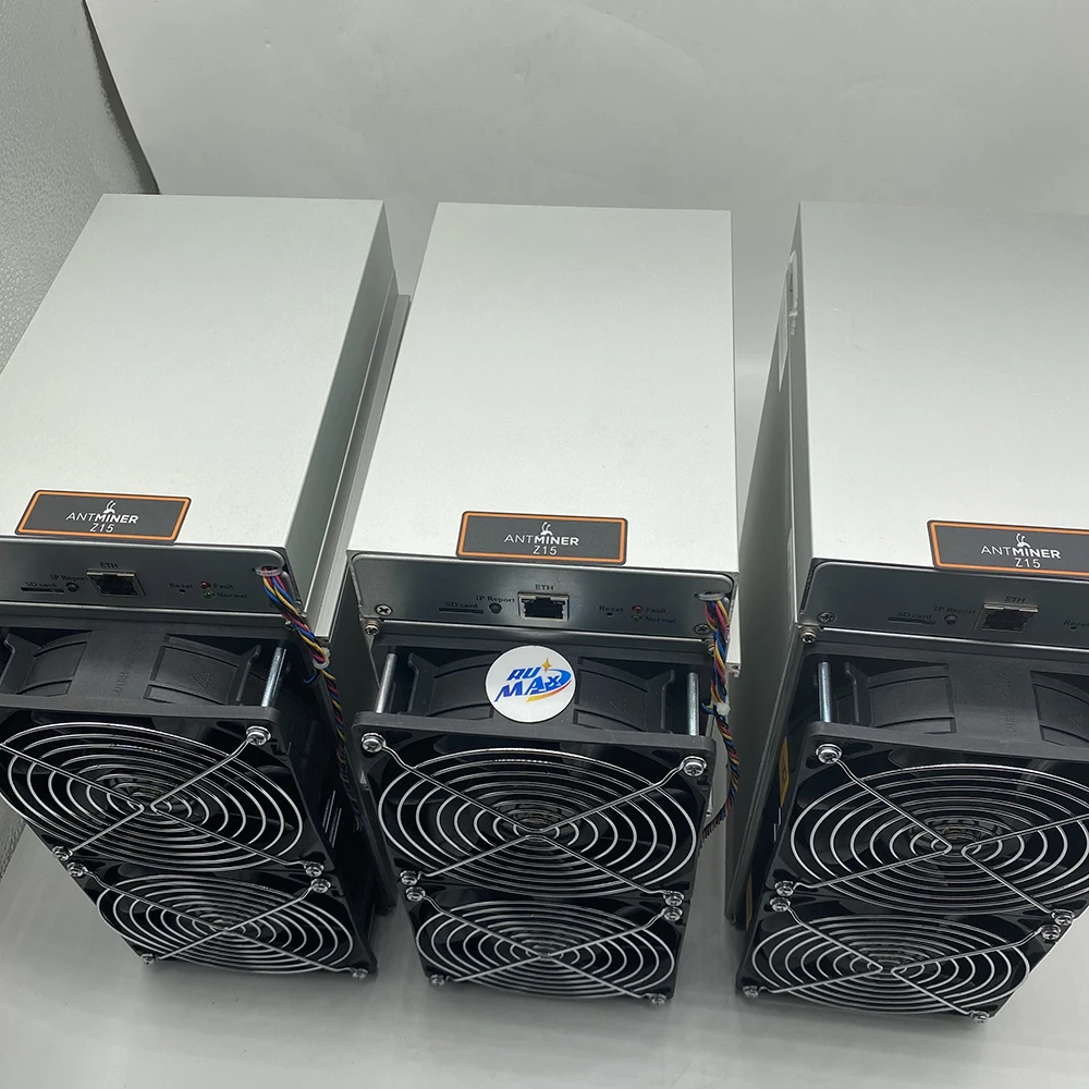 

ZEC EquiHash crypto mining machine z15 Zcash King Bitmain antminer z15 420ksol 1510w