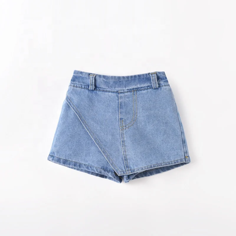 

B60086A The new summer dress for 2020 Korean version of the jeans shorts, As picture