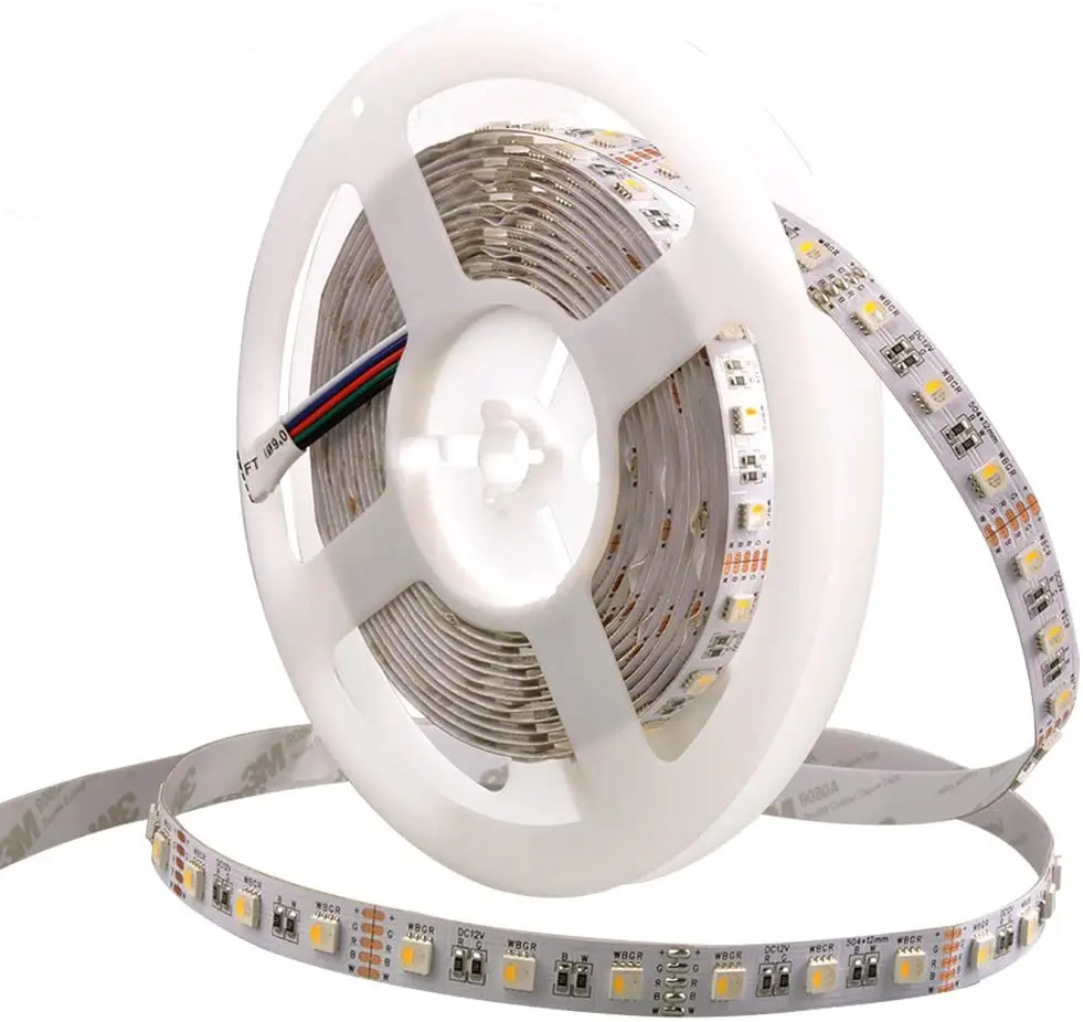 New 2021 RGBW LED strip waterproof 12V 24V 5050smd led lighting led flexible 5050 led strip 24v rgbw 4 in1