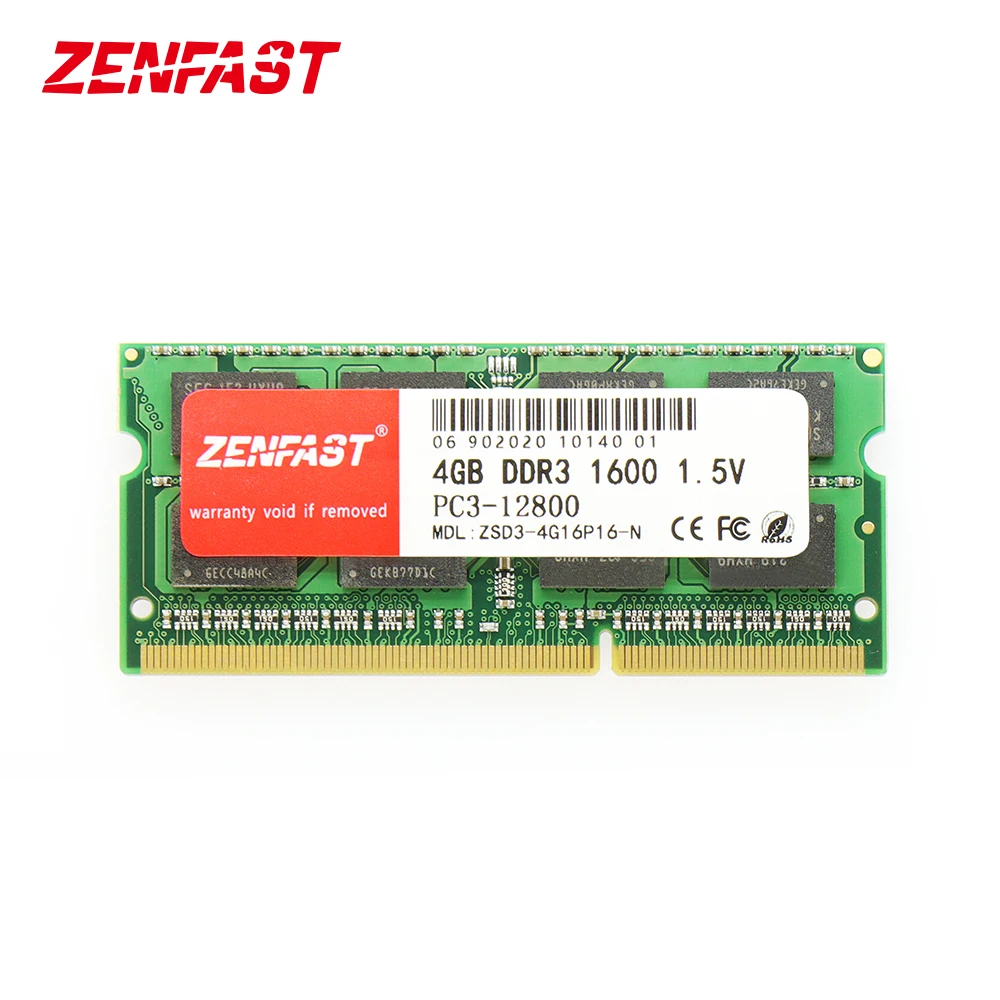 

ZENFAST ram memory 1666 laptop ddr3 4gb ram laptop 8gb ddr3 ram for laptop 8gb ddr3 OEM ODM Dropshipping ddr