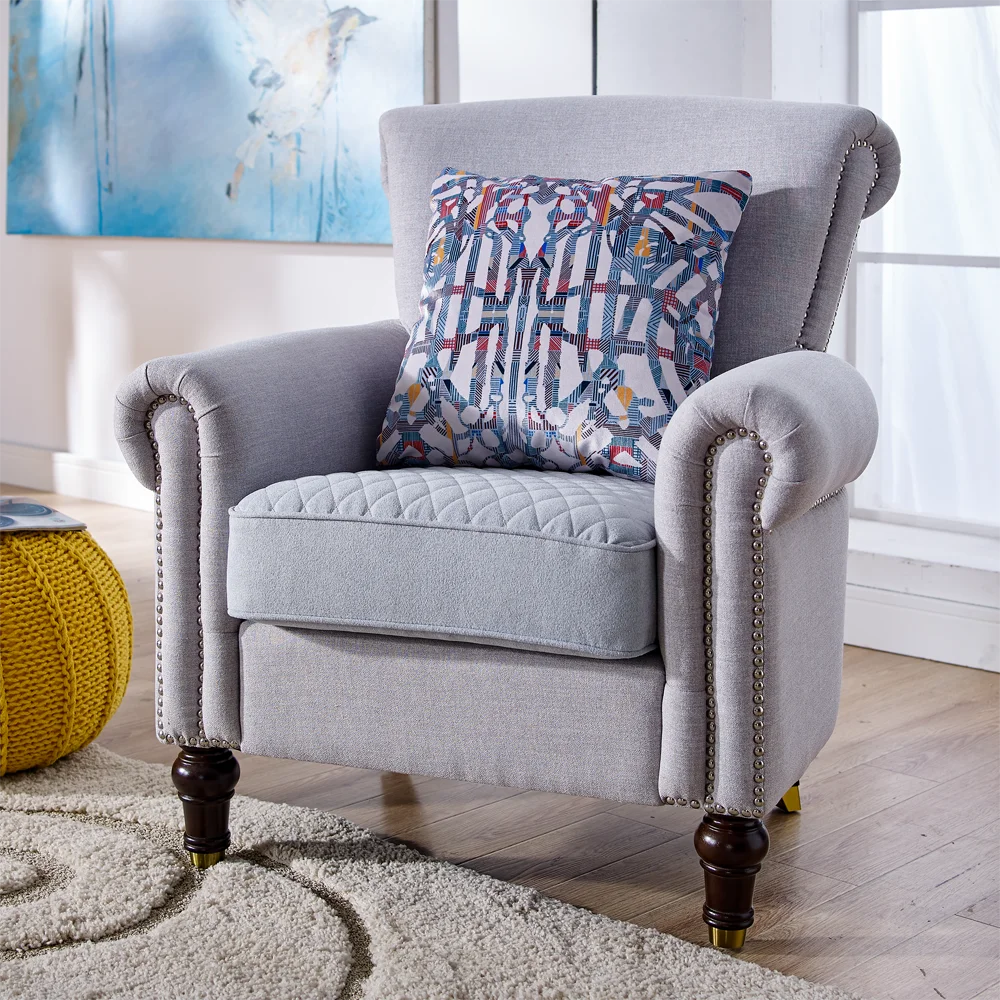 
Dongguan furniture Top grade Unique design fabric sofa velvet fabric sofa with pillows fabric sectional sofa 