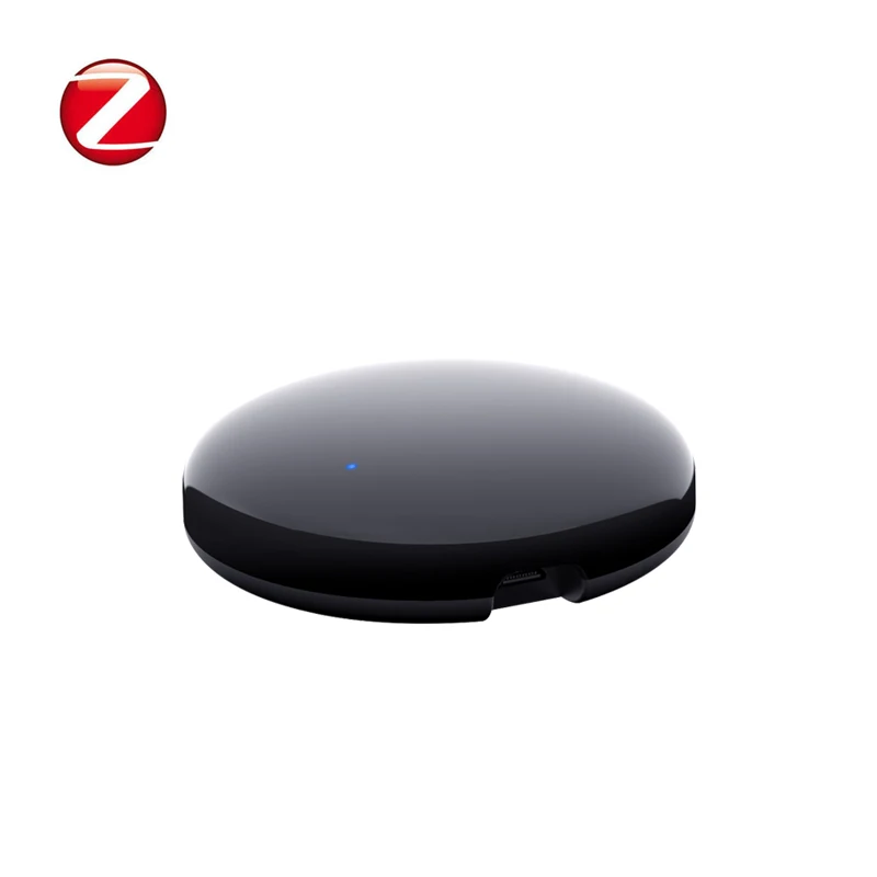 

IR Remote Control Smart WiFi Universal Infrared Tuya Zigbee for Smart Home Control for TV DVD AUD AC Works with Amz Alexa Google, Black