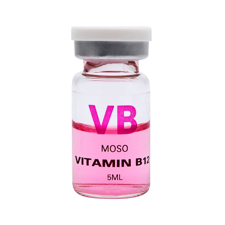 

Hot sale 5ml meso serum vitamin B12 solution skin care for Facial whitening