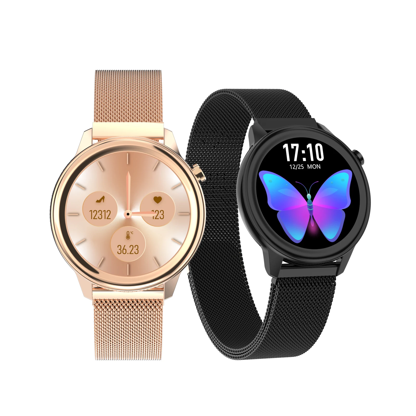 

Hot selling AF80 k26 pk p8 plus pro F80 woman lady smartwatch wristband sport calling heart rate smart bracelet, Colorful