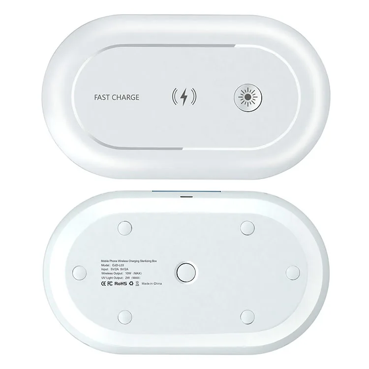 

High-performance Super-Sterilization With Aromatherapy Wireless Charging Mobile Phone Disinfection Box