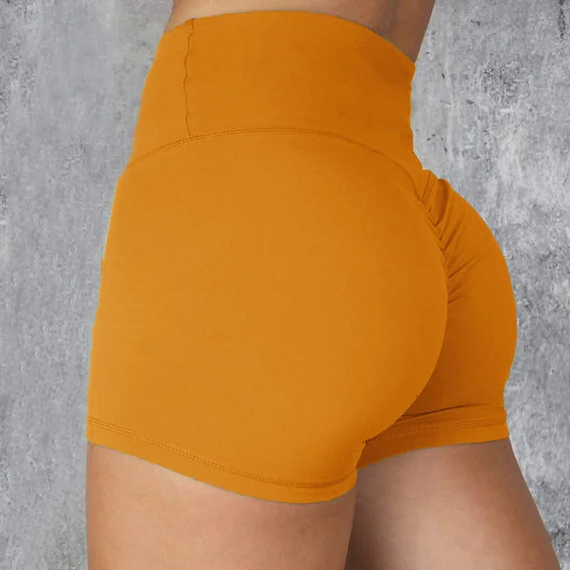 

Summer Women Biker Scrunch Legging Soft Work Out Clothes Nylon Spandex Quickdry Butt Lifting Acitve Sportswear Yoga Sport Shorts