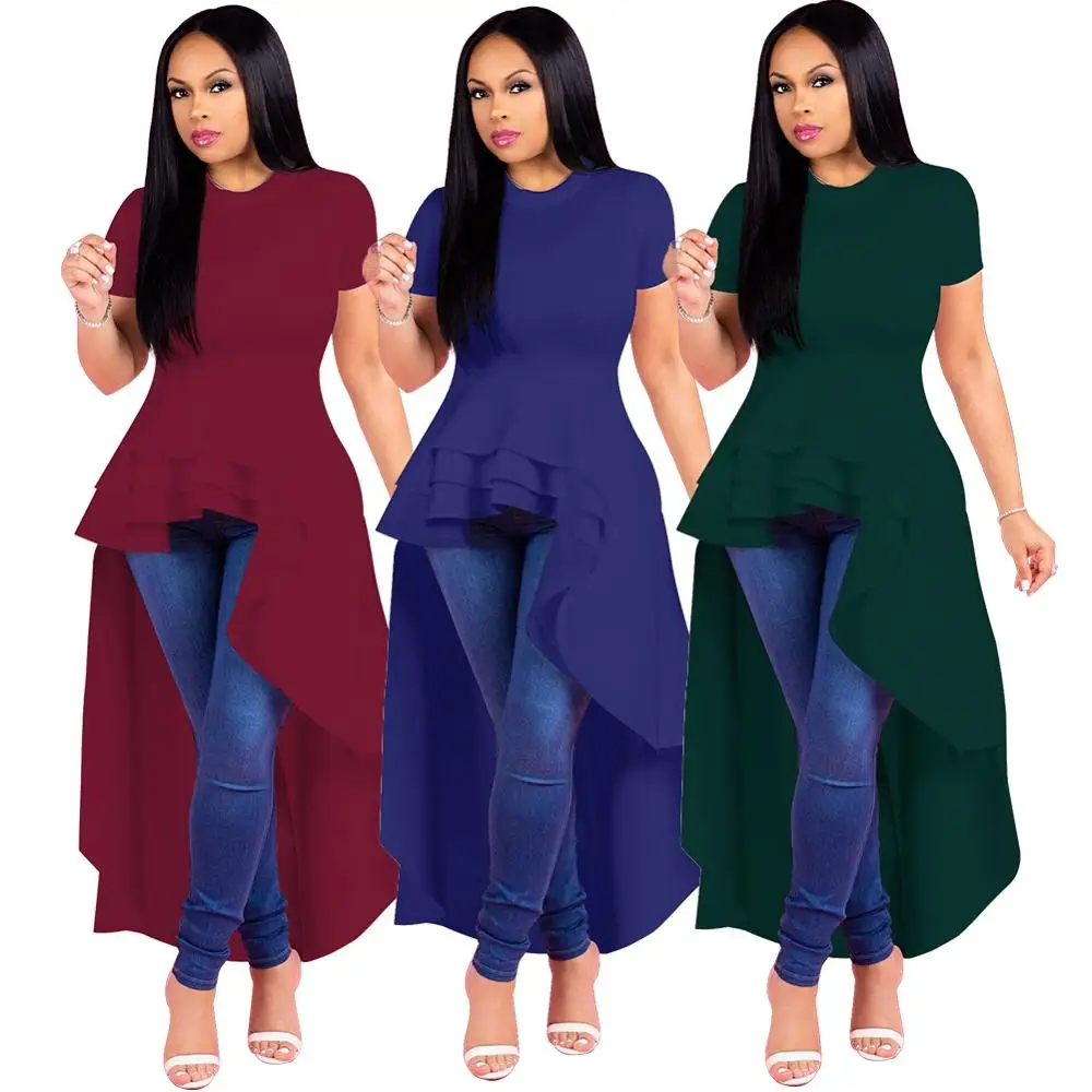 

Hotsale elegant ruffled asymmetrical female long evening dress for woman