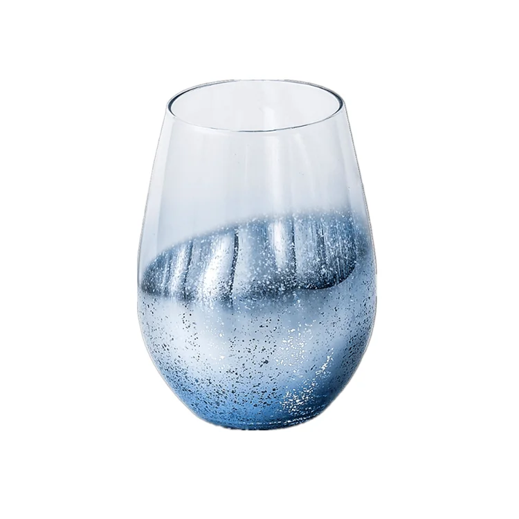 

Home Creative Nordic Starry Sky Transparent Glass Water Cup, Pink,blue,orange
