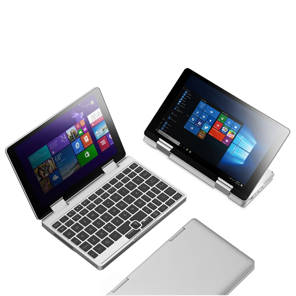 

High Quality Quad Core Win10 Mini PC Notebook WiFi Tablet PC