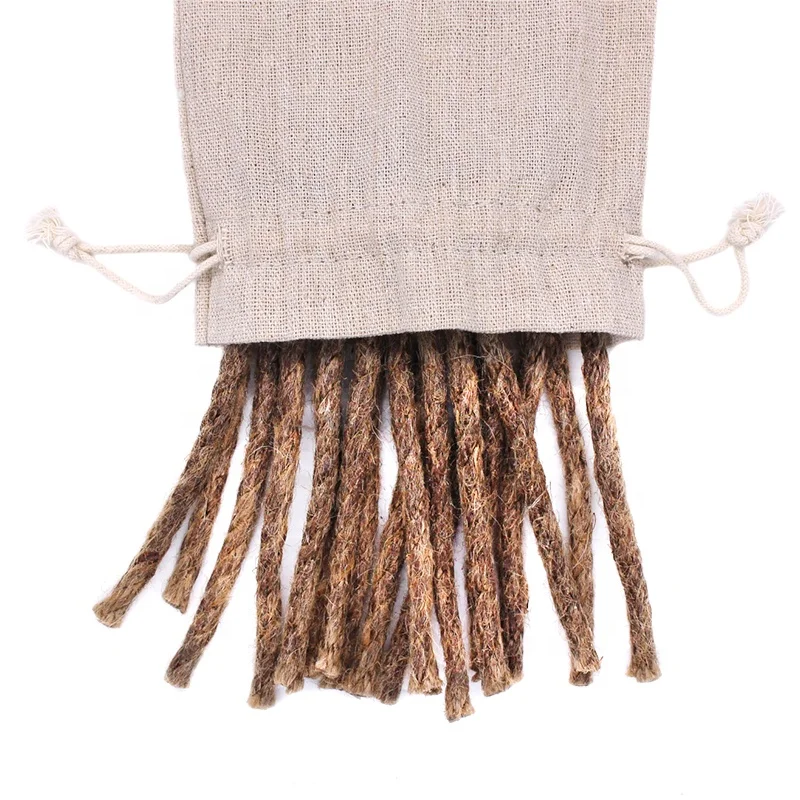 

20PCS Camp Waterproof Natural Jute Twine Fire Starter Tinder Rope for Outdoor Hiking