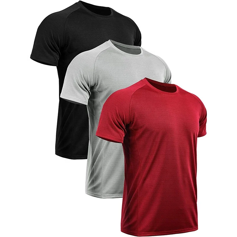 

Custom Mesh Fabric Mens Quick Dry Sports Promotional Tshirts Homme Dry Fit T shirt, Customizable