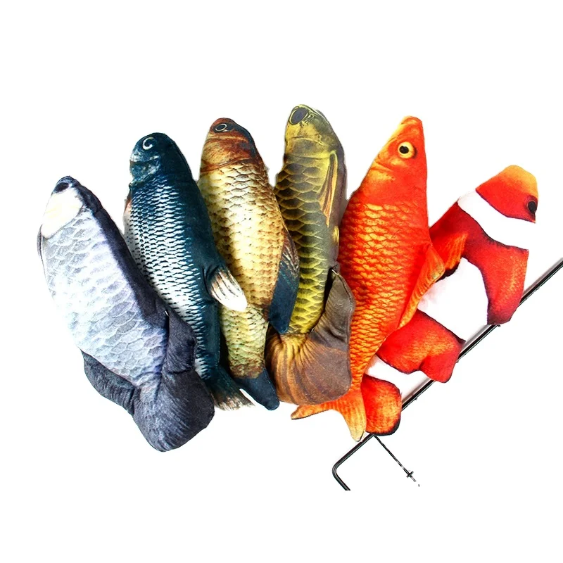 

Pet Products Cat Toy Hot Sale Electric Automatic Cat Toy Jump Cat Fish Toy, As pictures