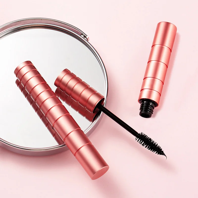 

2023 high quality rose gold mascara low MOQ customized waterproof mascara OEM