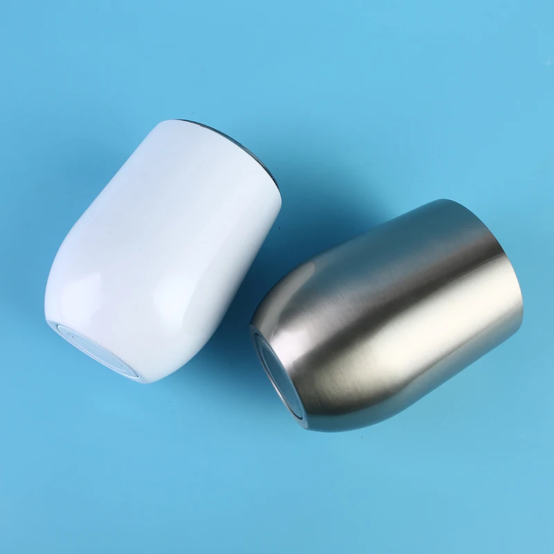 

Good look sublimation shrink wrap double walled tumbler with colored print, White/red/blue/pink/green/purple/brown