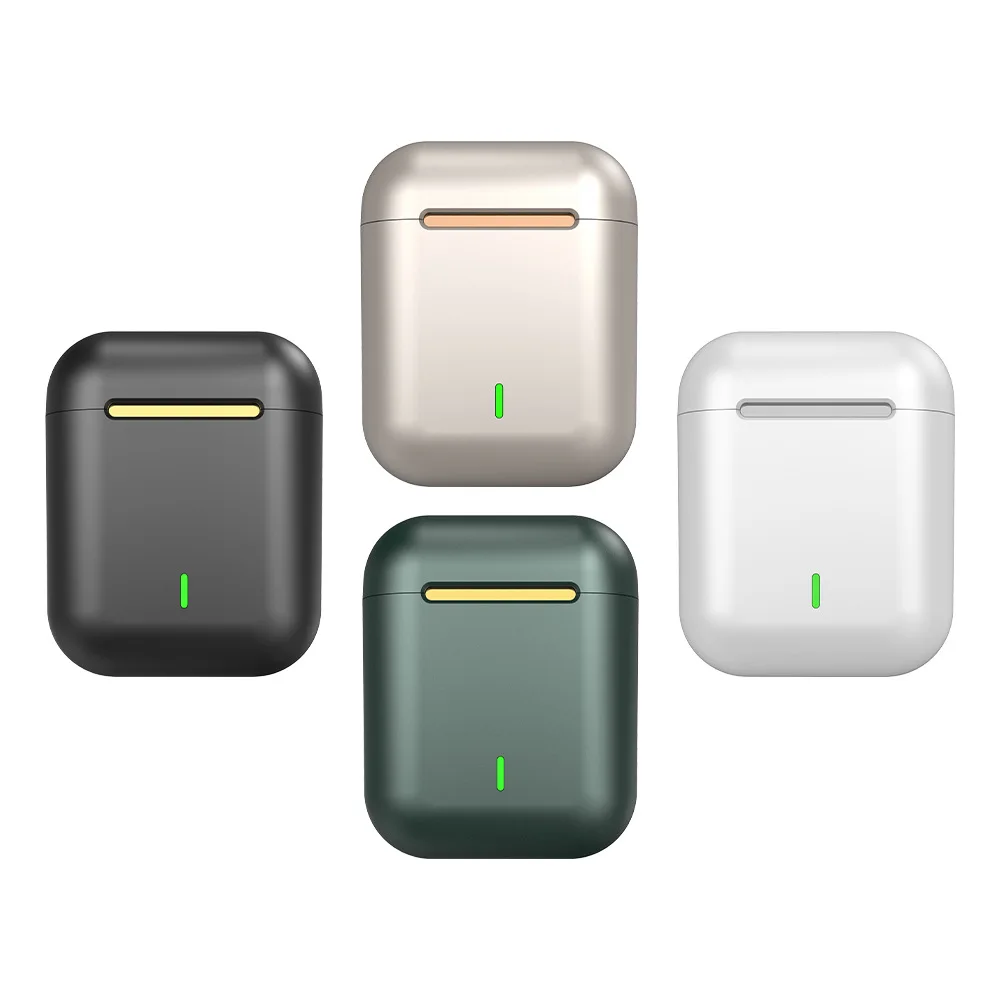 

J18 metal Color Wireless BT Earphones&headphone GPS&rename for TWS headphone