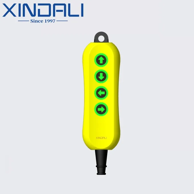 

4 Button 12-24V AC/DC Hoist Crane Industrial electronic Remote Control for 12V 24V Overhead Bridge