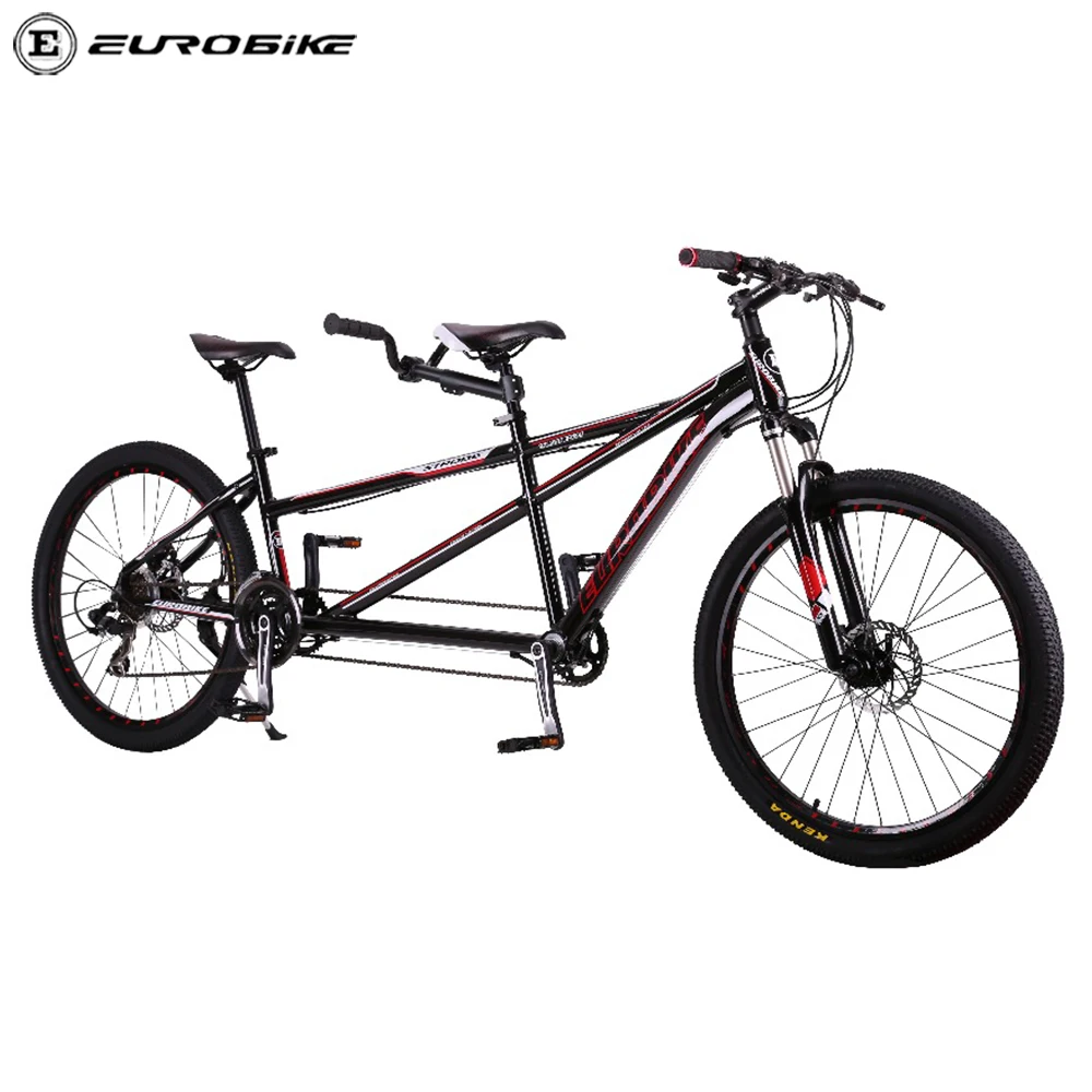 

Eurobike tandem bike two seats mountain bike aluminum frame Shi mano group set 26 inches Tandem MTB stock ready to ship