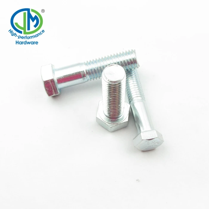 
M32 Grade 8.8 10.9 Yellow Zinc DIN 931 Hex Bolt 