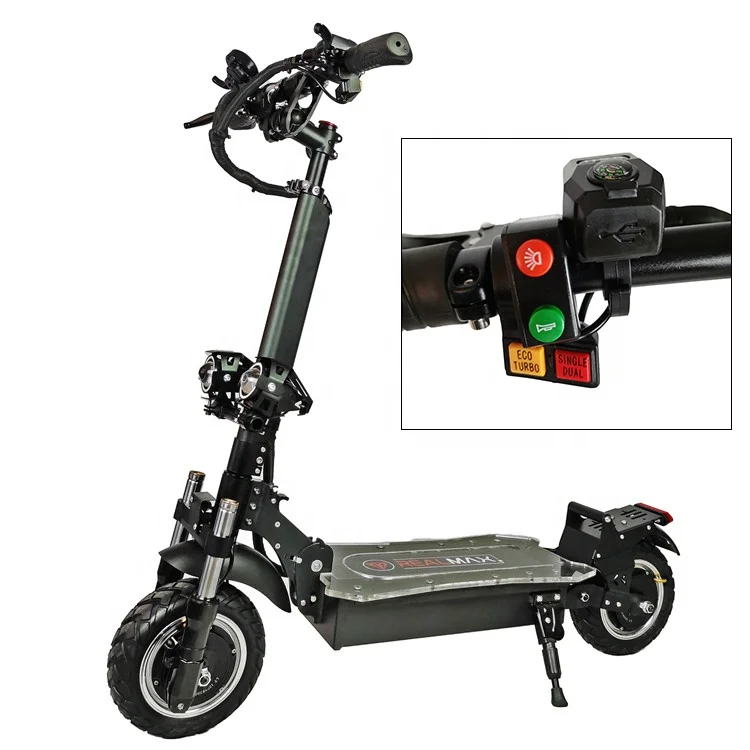 

TVICTOR SY-10 foldable adult 52v 3200w cheap electric scooter adult with two wheels, Black