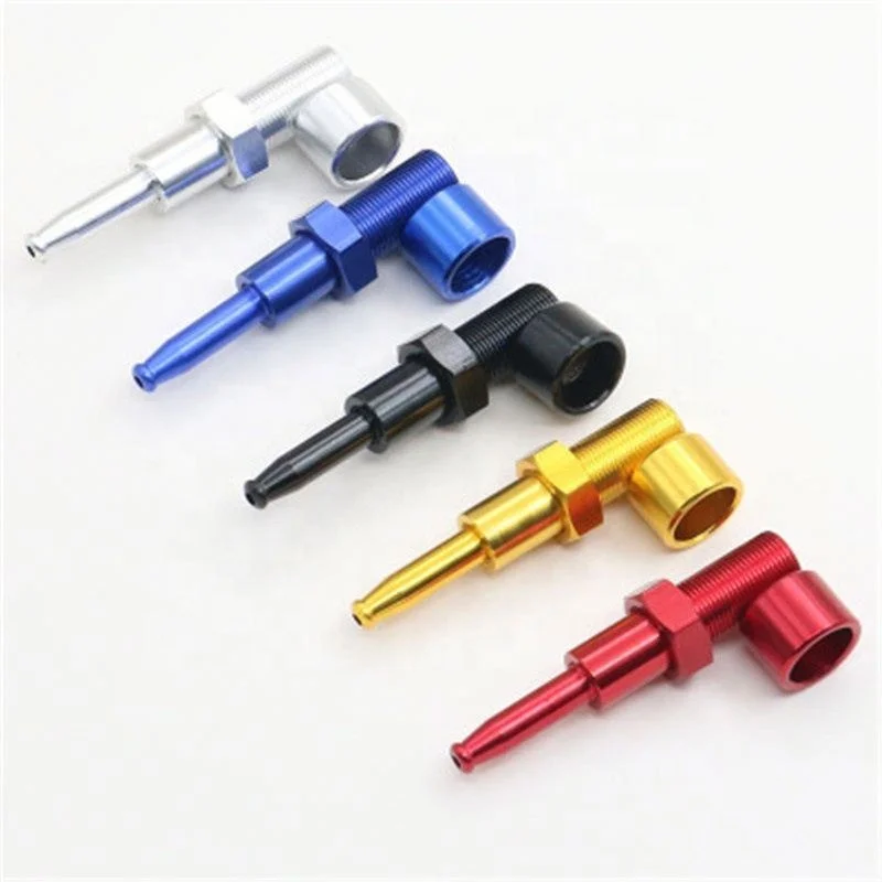 

Colorful Metal Screw Smoking Pipe Creative Hexagon Portable Mini Tobacco Accessories jhcentury, Sliver/black/gold/blue/red