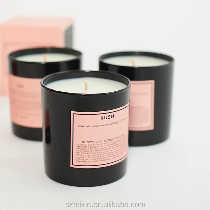 Mescente Wholesale Custom Logo Hand Poured Scented Luxury Soy Wax