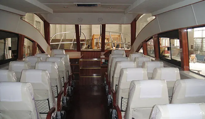 
Grandsea 60seats FRP Material Touring Passenger Sightseeing Boat for sale 