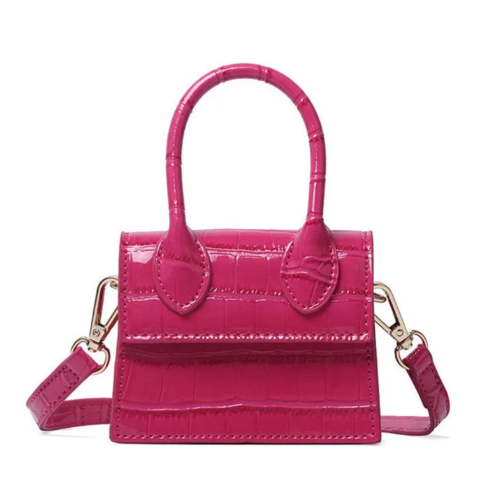 

2022 Hot Sales Small Shoulder Bag Crocodile Pattern Leather Ladies Designer Mini Bags Crossbody Purse Handbags For Women