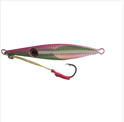 

8913 Metal Slow jig 60g 97mm Fishing Lures with Lead fish sinking, Vavious colors