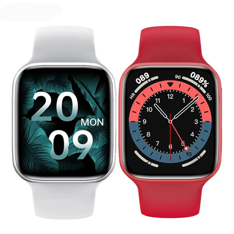 

1.75 inch HW 22 New arrivals 2021 Smartwatch BT call IWO Watch 6 phone montre series 6 Smart watch HW22 Reloj