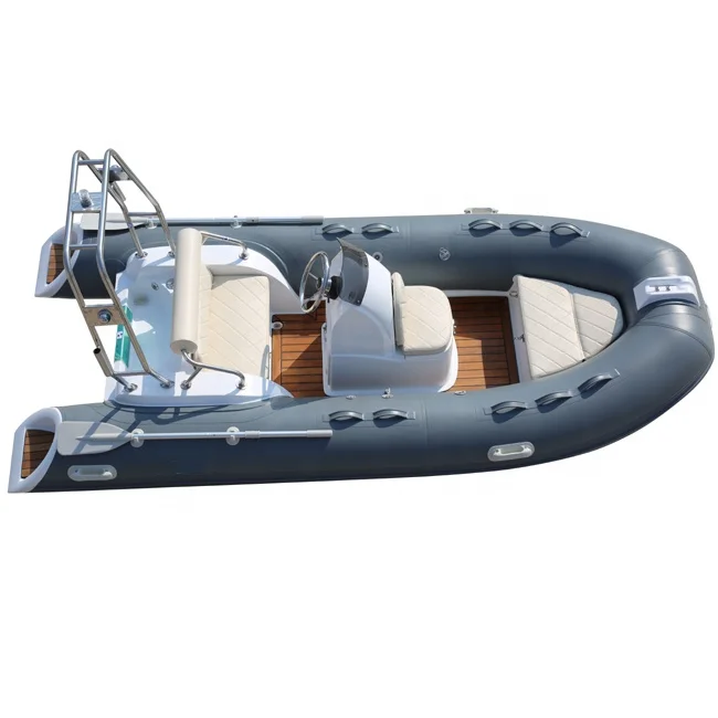 

CE 3.9m China Hypalon Sport RIB Boat Fiberglass Hull Zodiac Inflatable Fishing Boat with Motor Cheap RIB Rowing Boat, Optional