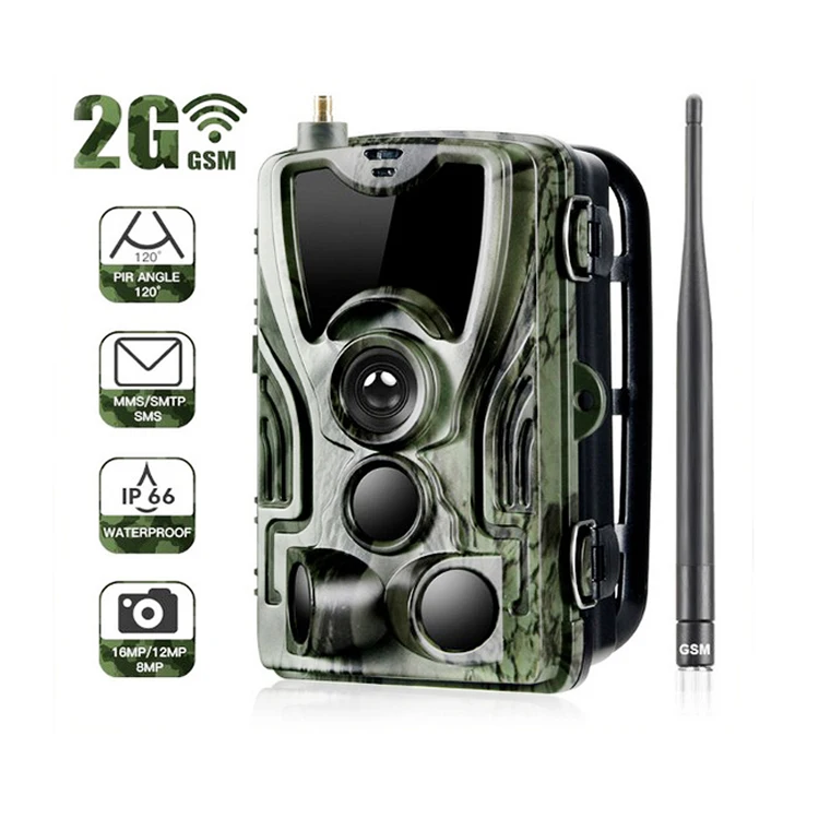 

Home Security 2g cameras Hunt 2.4 Inches IP65 Waterproof gsm mms Trail Hunting Camera with CE FCC ROHS