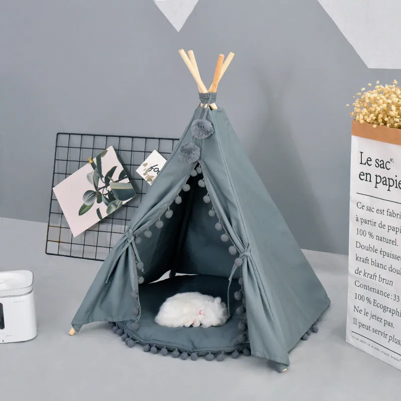 

creative dog tent bed removable cozy house for puppy dogs cat small animals home products supplies foldable pet tents