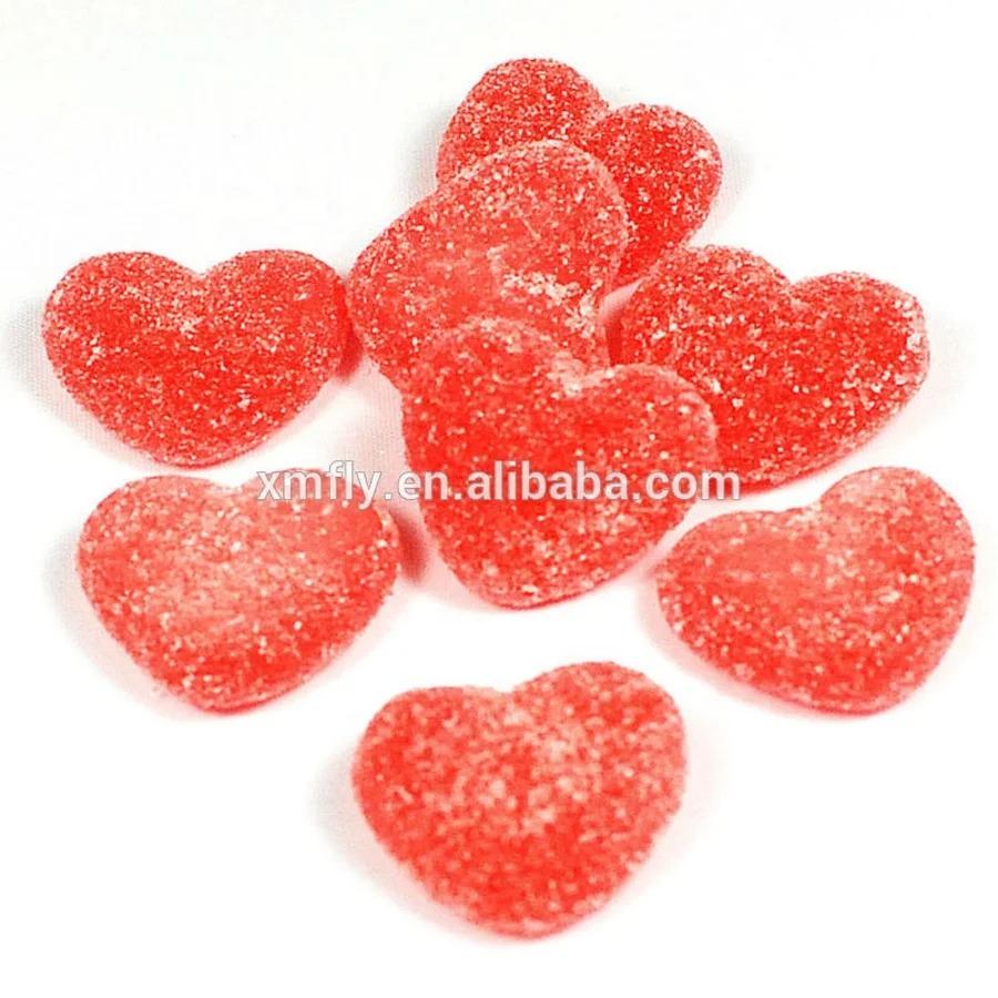 Gourmet Food Heart Shape Gummy Candy In Bulk Buy Heart Gummy Candy