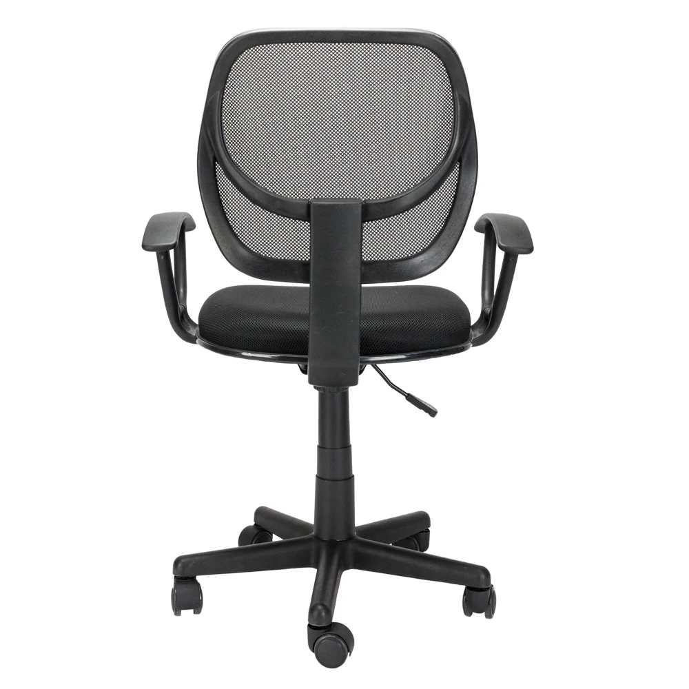 

Home Office Room Use Nylon Five-star Feet Mesh Chair Black